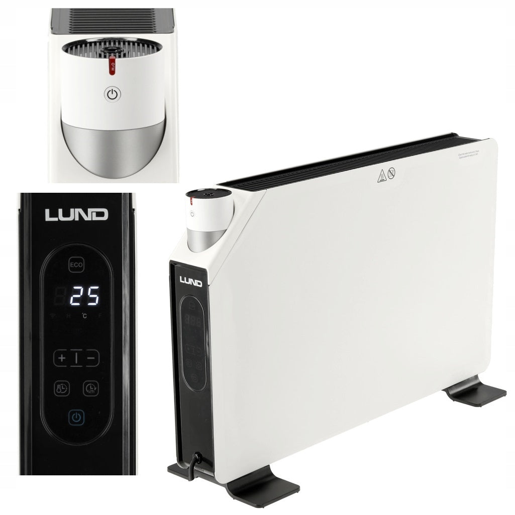 LUND ELECTRIC CONVECTOR HEATER WITH HUMIDIFIER STOVE FARELKA 2000W