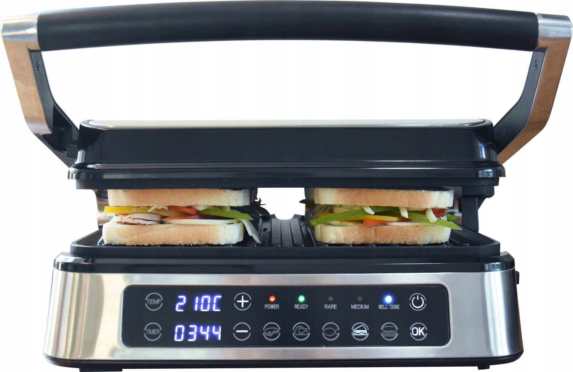 LUND ELECTRIC GRILL 2000W LED PANEL 67450 29 x 23,2cm