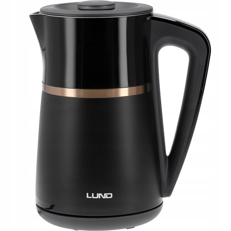 LUND ELECTRIC KETTLE 22000W 1,7L BLACK WITH ADJUSTABLE TEMPERATURE 40-100°68217 Manufacturer code 68217