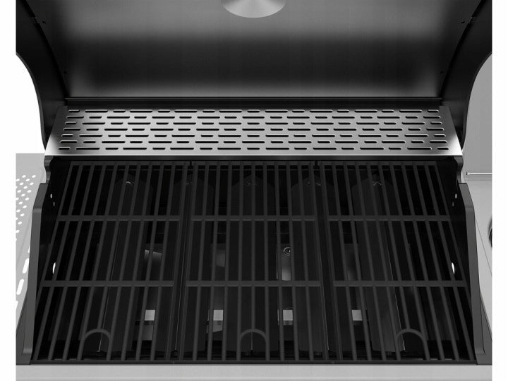 LUND GARDEN GAS GRILL 5+1 COVER SIDE BURNER CAST IRON GRATE 70x42CM Manufacturer code 99636