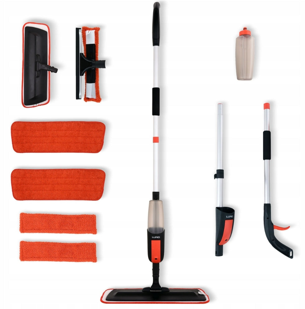 LUND MOP WITH WASHER WINDOW WASHER 2in1 4 X OVERLAYS 67162