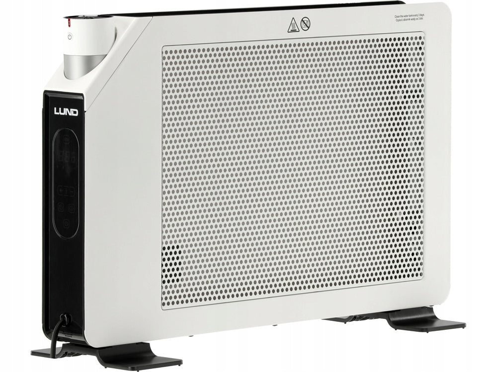 LUND RADIANT CONVECTOR HEATER WITH HUMIDIFIER 2000W 68632 Brand Lund