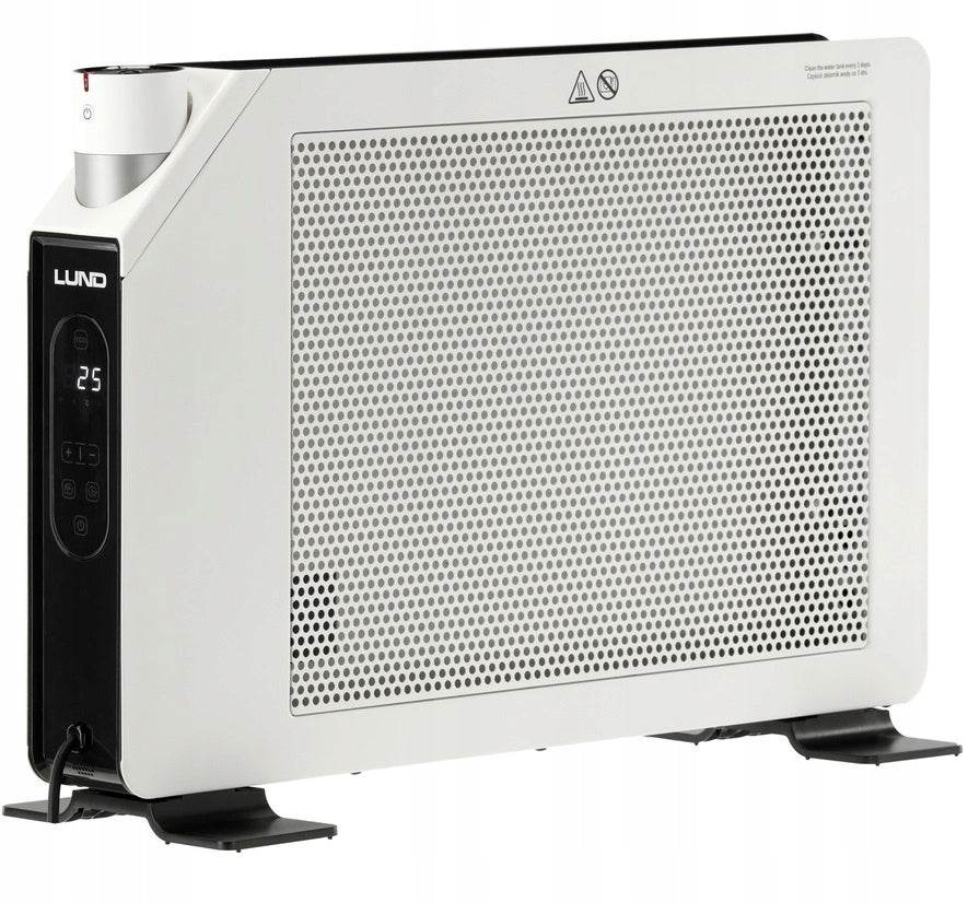 LUND RADIANT CONVECTOR HEATER WITH HUMIDIFIER 2000W 68632