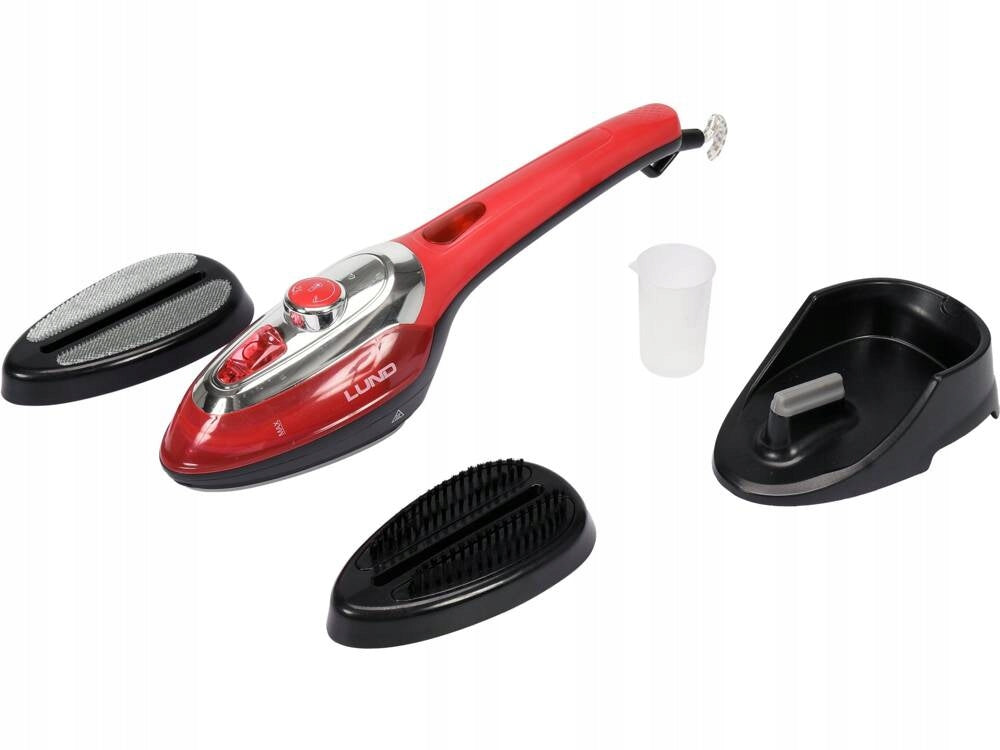 LUND STEAM IRON HAND STEAMER FOR CLOTHES STEAMER 1100W 3in1 2 BRUSHES Brand Lund