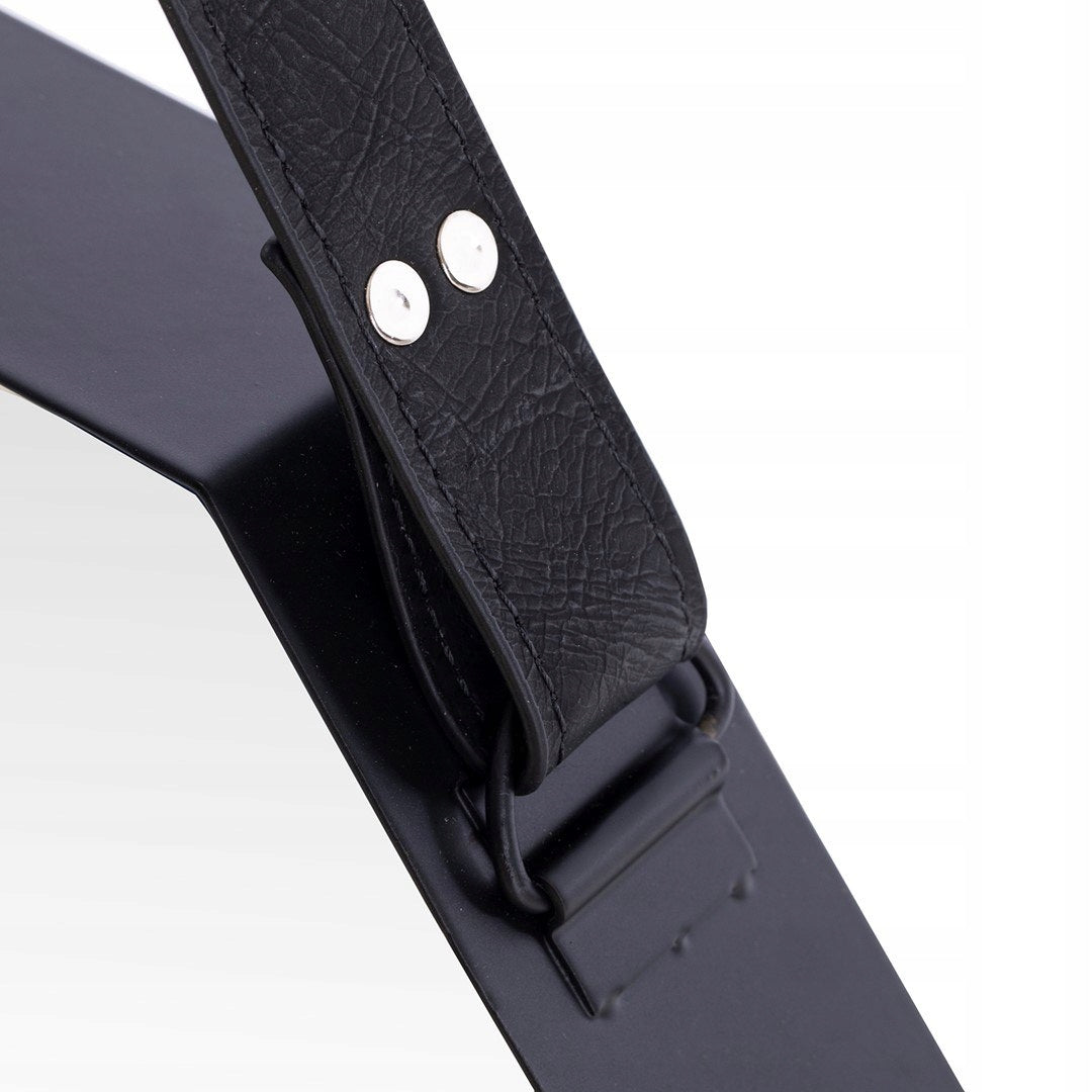 Hängespiegel Homede Mina 55 cm, schwarz 