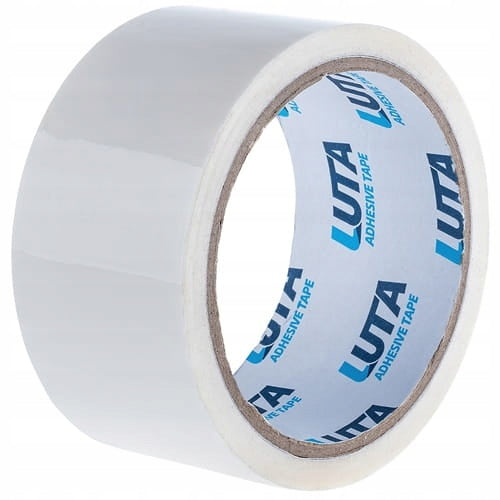 LUTA 48mm x 50y White Acrylic Packing Tape
