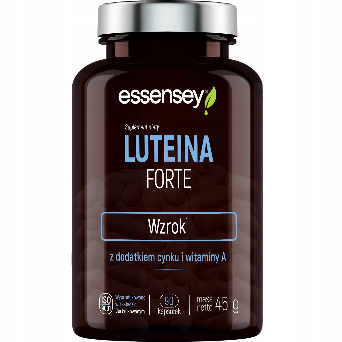 LUTEIN FORTE + VITAMIN A + ZINC For Eyes MAX PORTION 90 DAYS VEGETARIAN