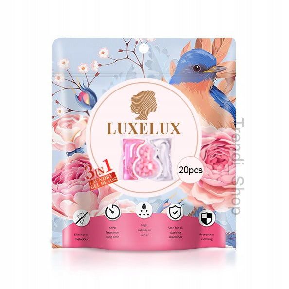 LUXELUX UNIVERSAL PERFUMED WASHING CAPSULES 3in1 20PCS