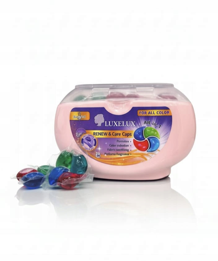 LUXELUX Washing Capsules Colour All-in-1 RENEW & CARE CAPS 30PCS
