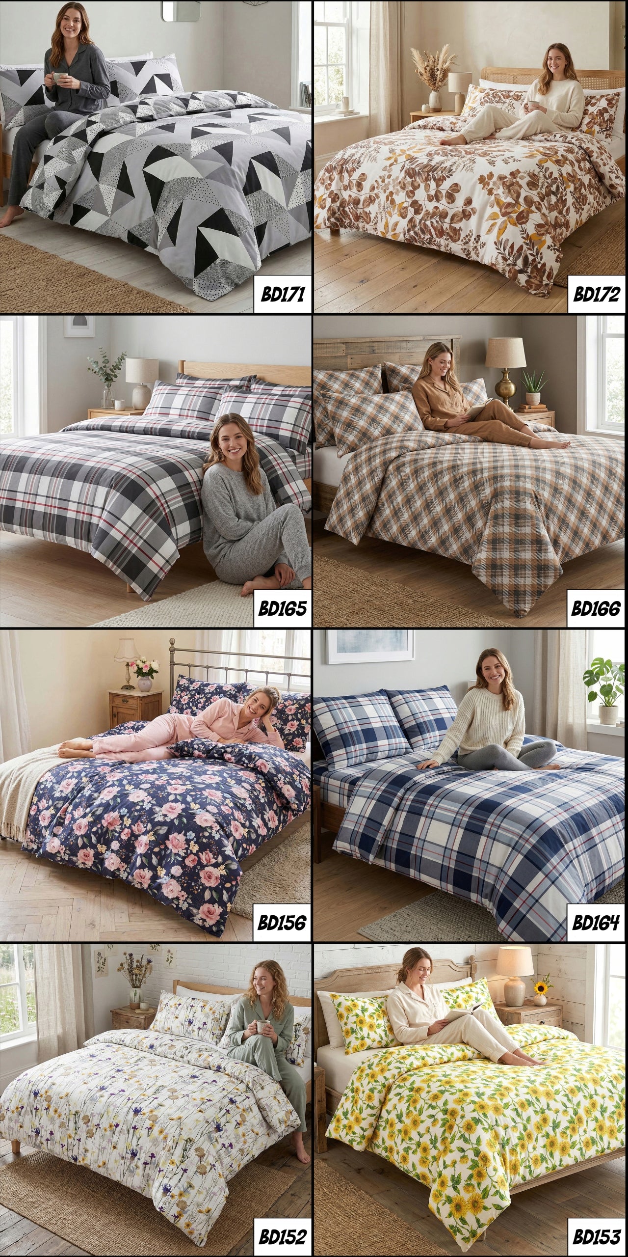 LUXURIOUS THICK CHRISTMAS BEDDING 200x200 100% COTTON Poland LOTS OF PATTERNS Material cotton