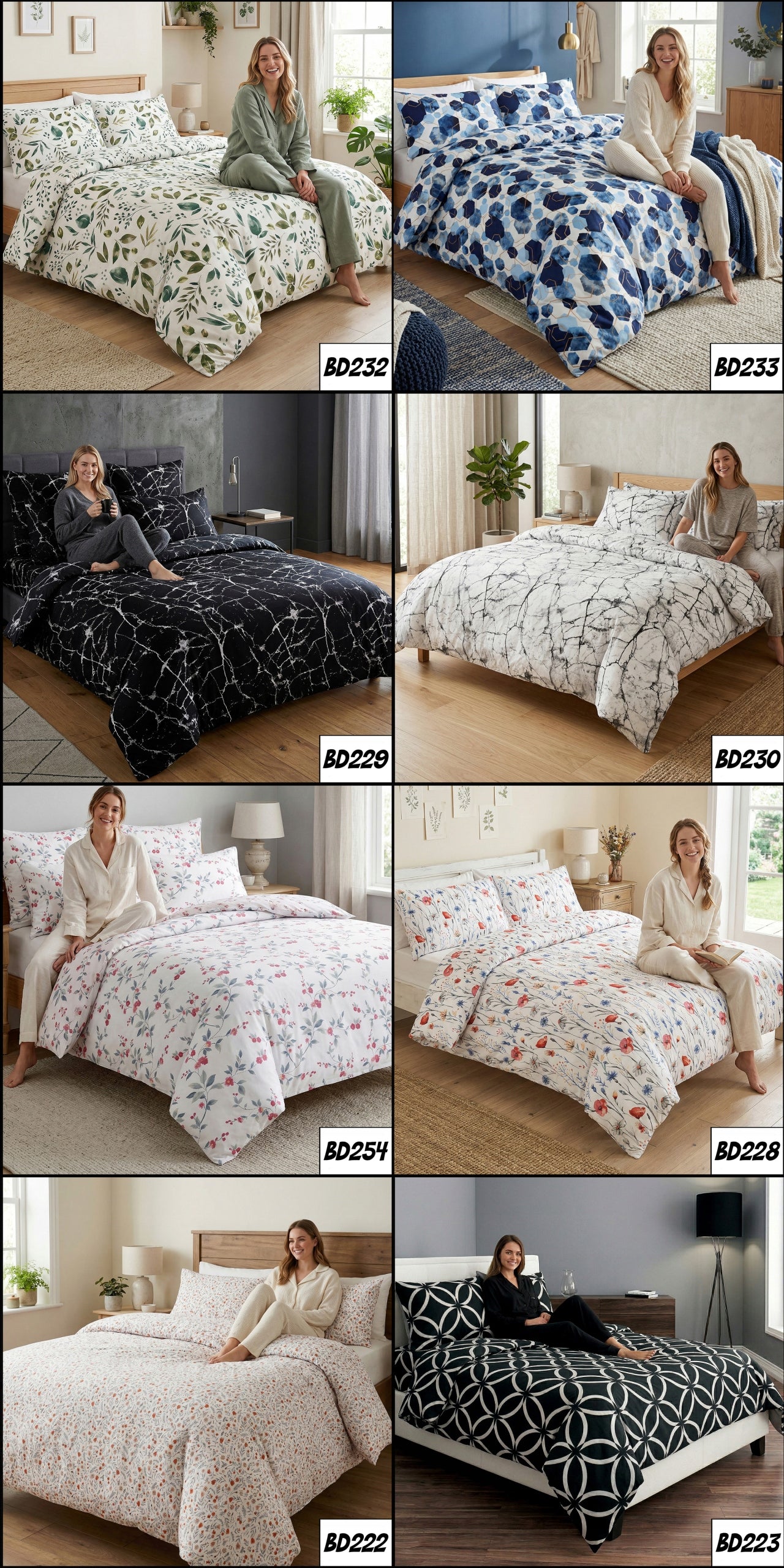 LUXURIOUS THICK CHRISTMAS BEDDING 200x200 100% COTTON Poland LOTS OF PATTERNS Pillow dimensions 70x80cm