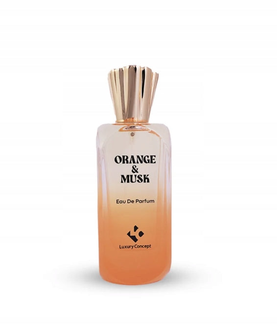 LUXURY CONCEPT ORANGE & MUSK EDP U 100ML unisex Eau de Parfum Packaging status original