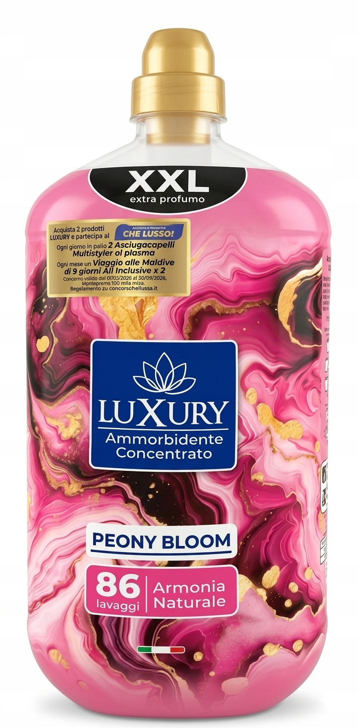 LUXURY Italian Rinse Liquid Peony Bloom 1,8L 86 Washes