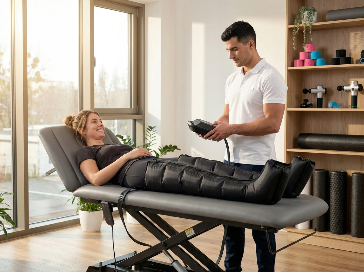 LYMPHATIC DRAINAGE APPARATUS SIMPLE 4 XXL PRESOTHERAPY LEG MASSAGER 4-KOM Manufacturer code Aparat do presoterapii