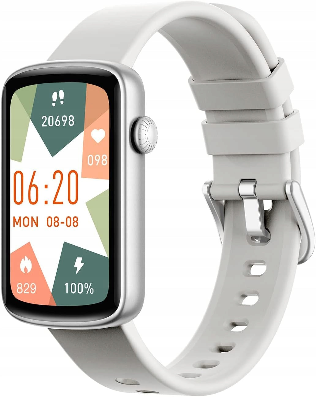 LYNN2 Smartwatch 1,47" Heart Rate Tracker Saturation Sleep Android iOS IP68 GREY