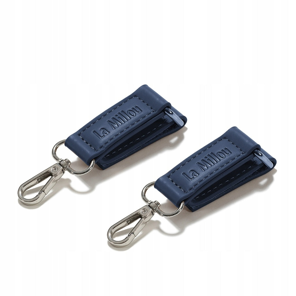 La Millou Attachments for Trolley Navy Silver Handles