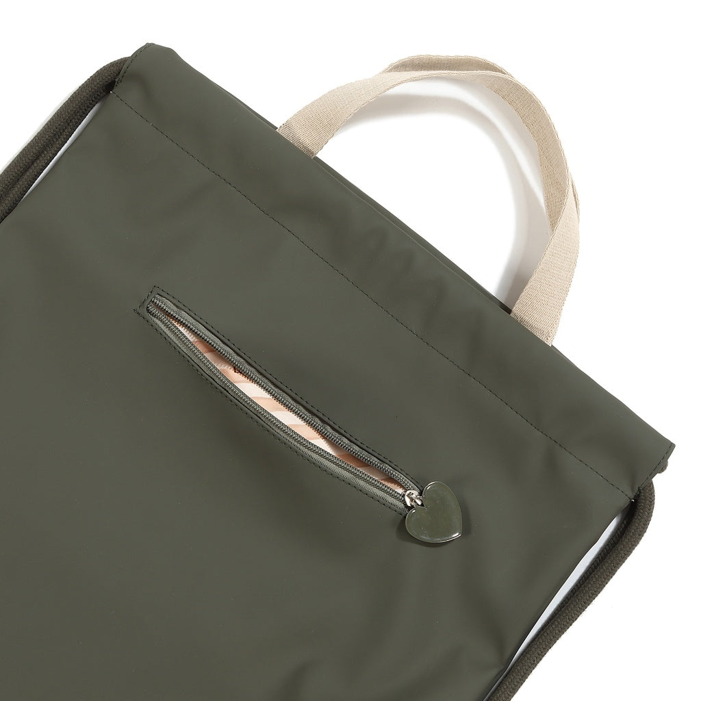 La Millou Backpack rubber bag GREEN EAN (GTIN) 5905143631676