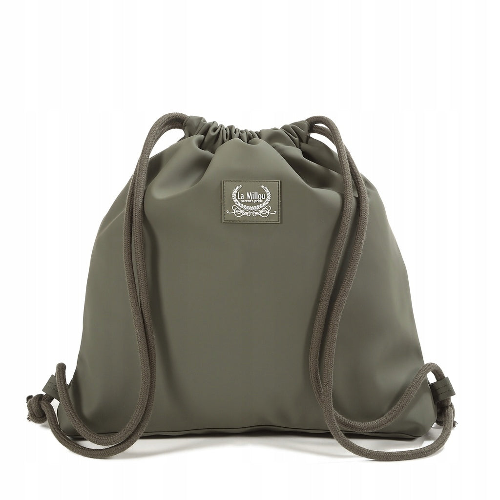 La Millou Backpack rubber bag GREEN