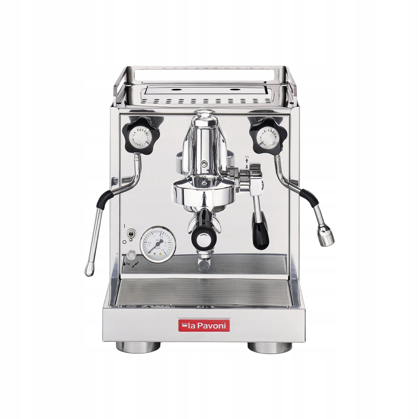 La Pavoni LPSCCS01EU semi-professional coffee maker, stainless steel