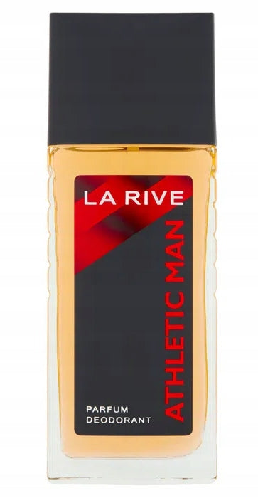 La Rive Athletic Man Aromatic Men's Deodorant in Glass 80 ml