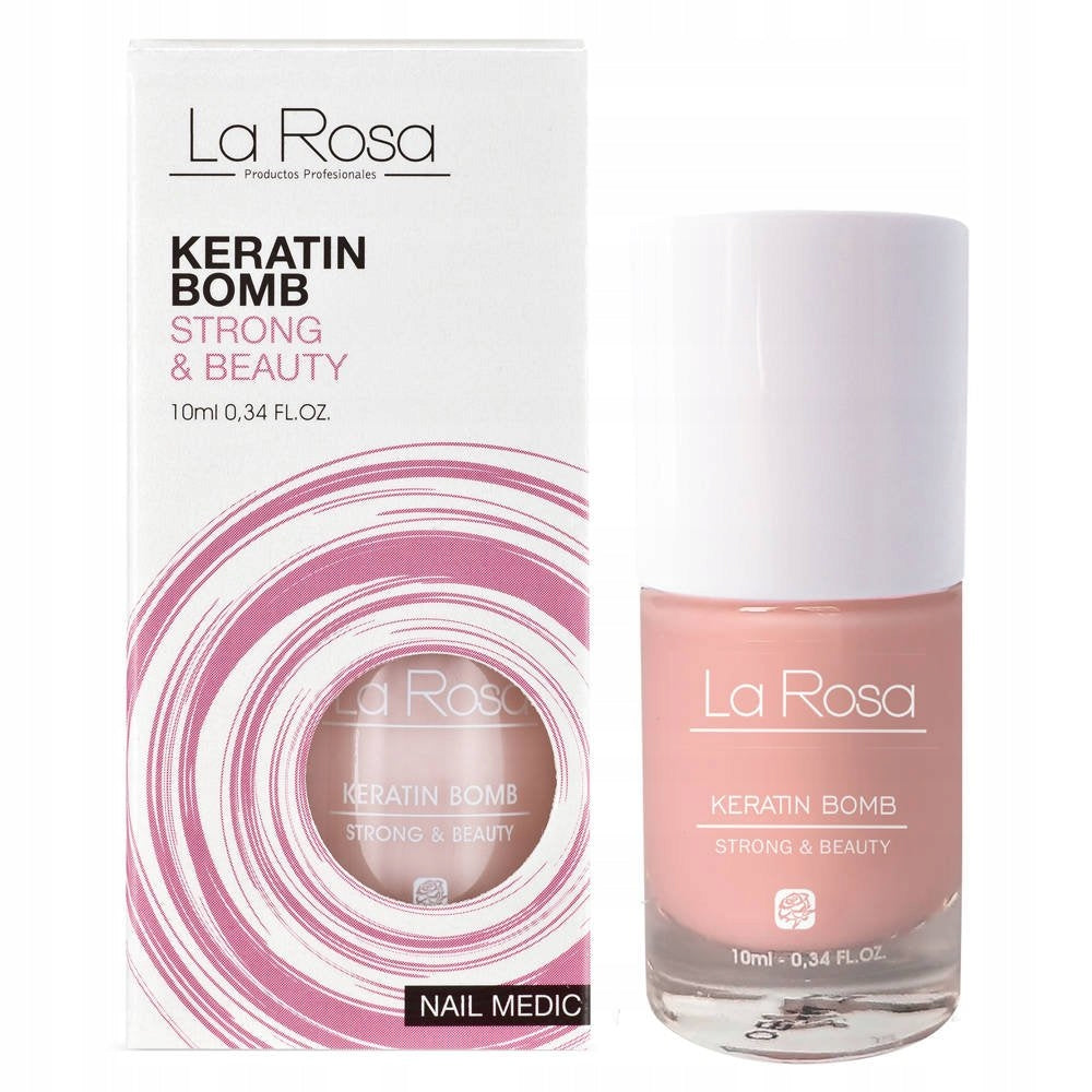 Nagelserum La Rosa Nail Keratin Bomb, 10 ml 