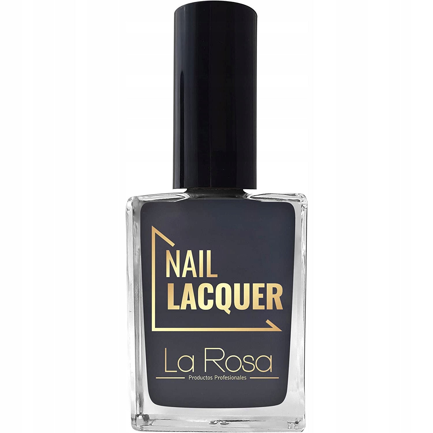 Nagellack La Rosa Dunkelgrau, 15 ml 