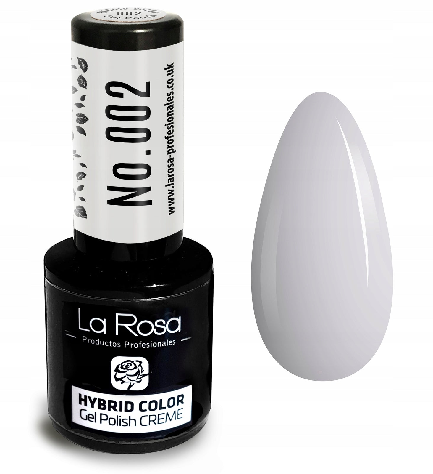 Hybrid-Nagellack La Rosa 002 Pearl, 9 ml 