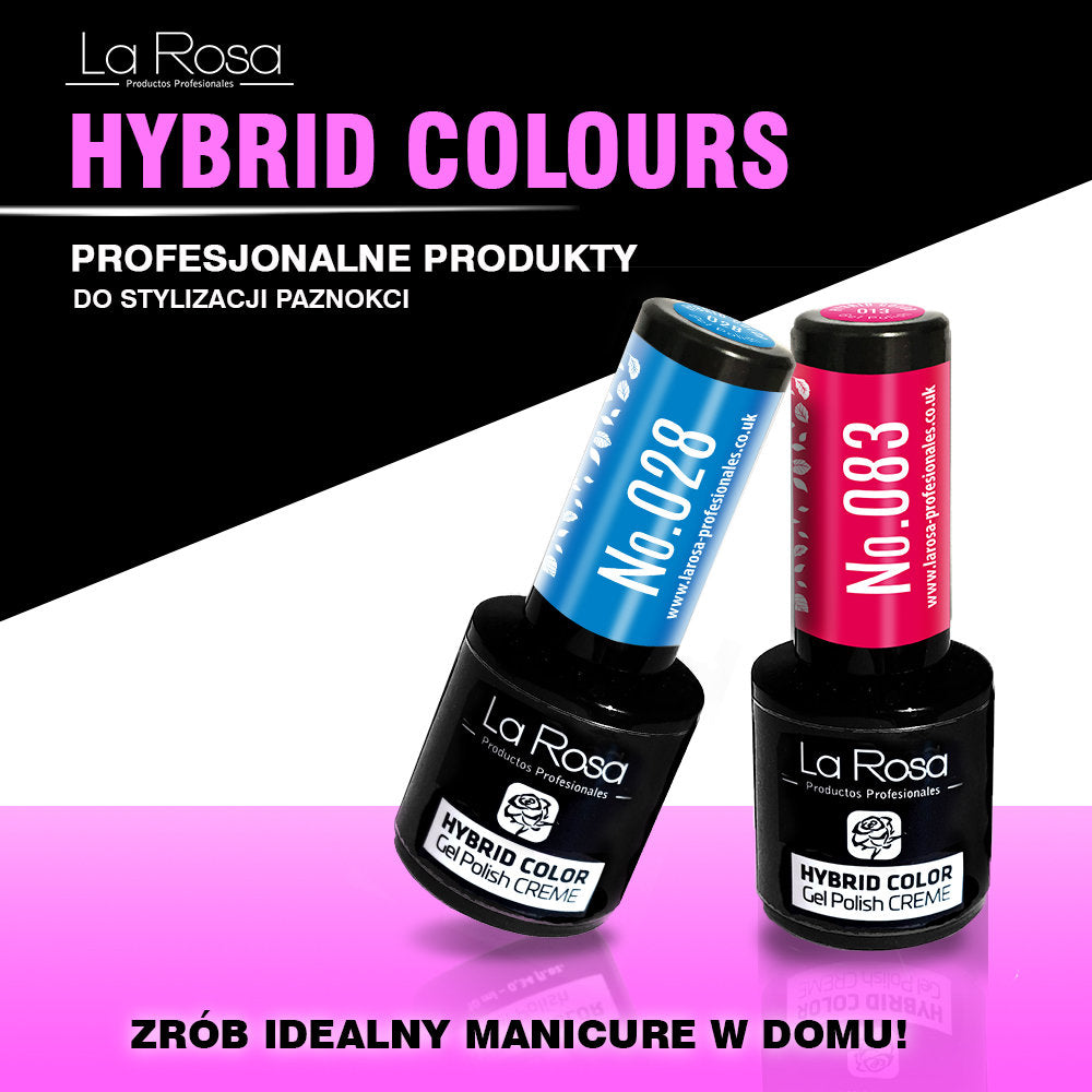 Hybrid-Nagellack La Rosa 009 Lemon, 9 ml 