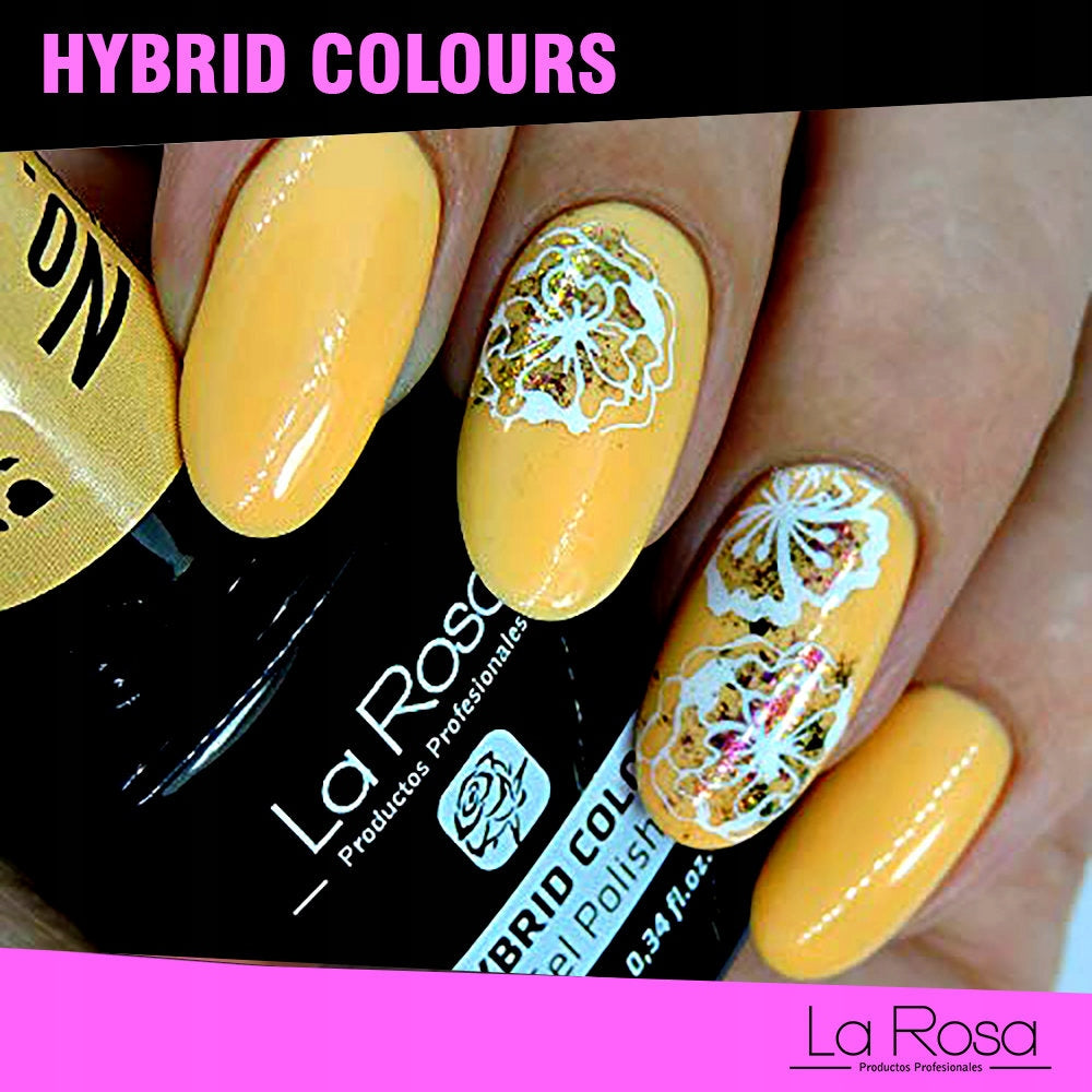 Hybrid-Nagellack La Rosa 058 Baby Pink, 9 ml 