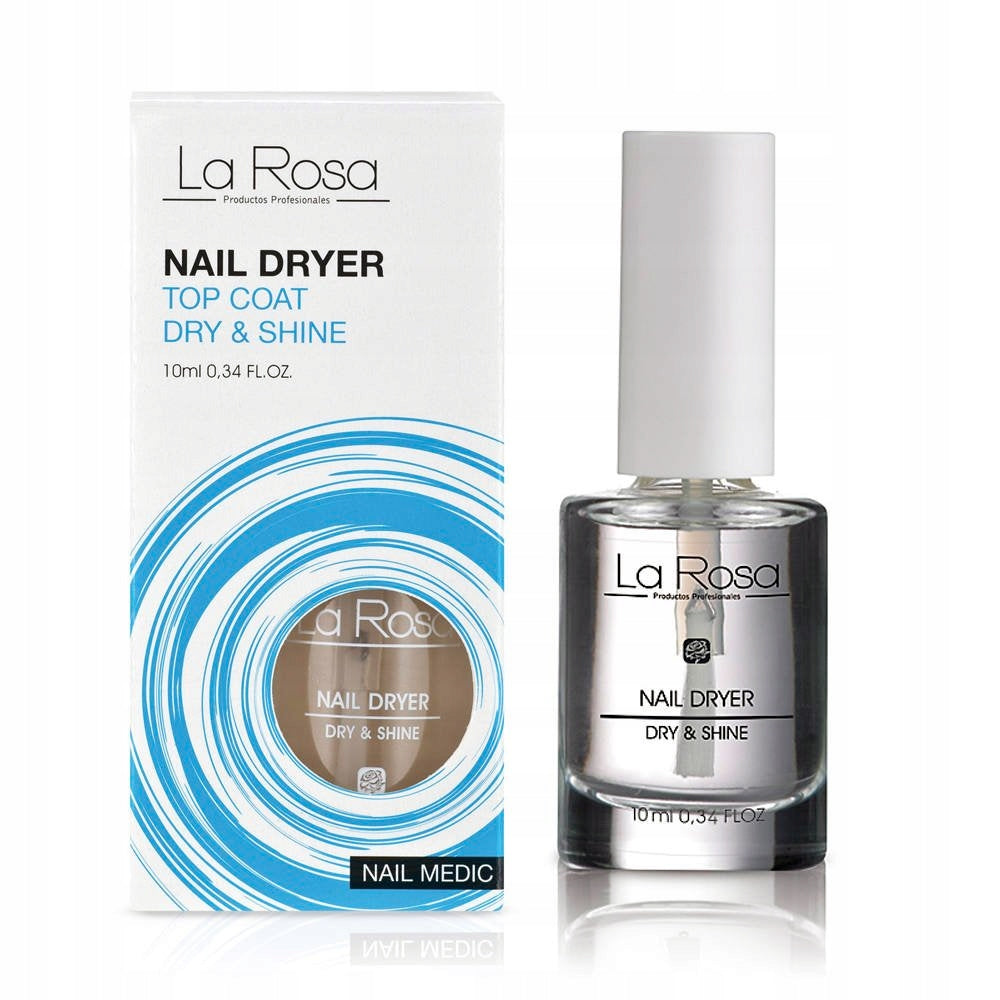 Schnelltrocknender Decklack La Rosa, 10 ml 