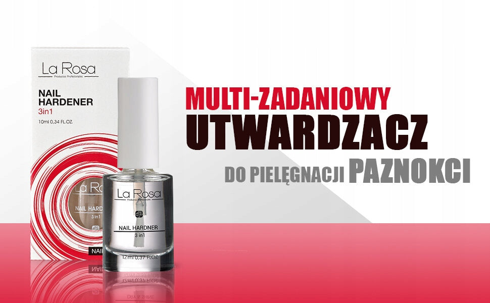 Nagelserum La Rosa Nagelhärter 3in1, 10 ml 