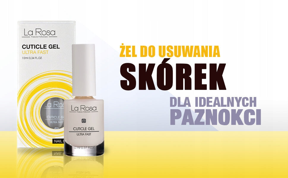 Odelių šalinimo priemonė La Rosa cuticle remover gel, 10 ml