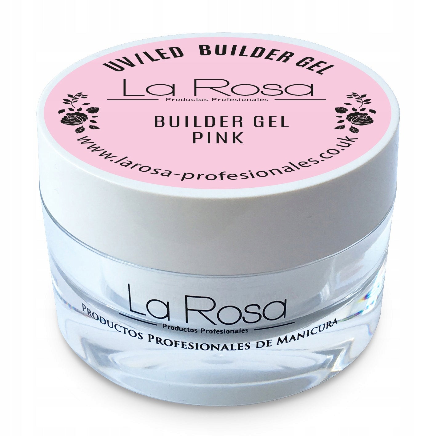 Nagelgel La Rosa Builder Gel Pink, 30 ml 