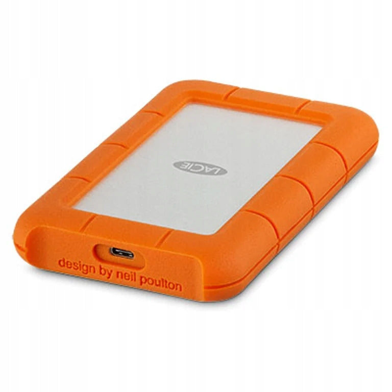 LaCie Rugged USB-C External Hard Drive 4TB 5400 RPM 2.5" USB Type-...