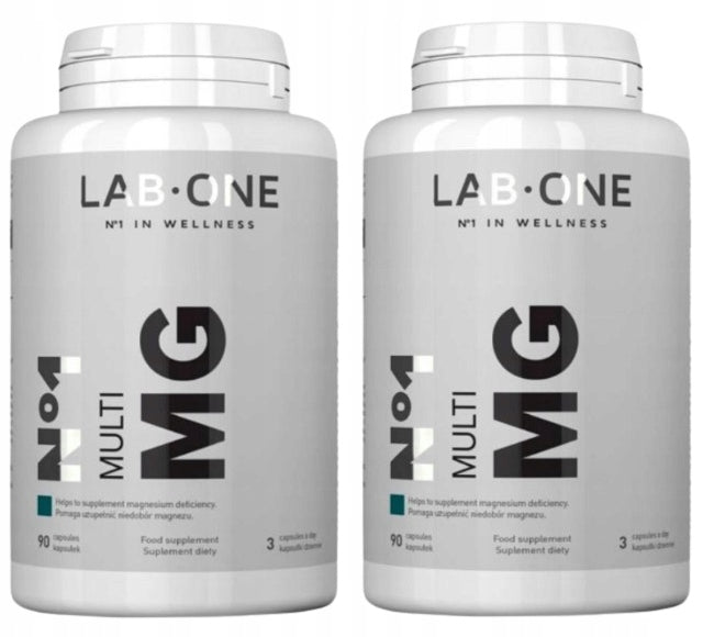 Lab One N°1 Multi MG - 2 pieces - total 180 capsules Fatigue
