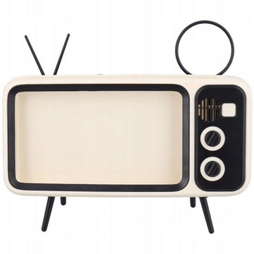 Lab31 portable speaker Retro beige orange TV
