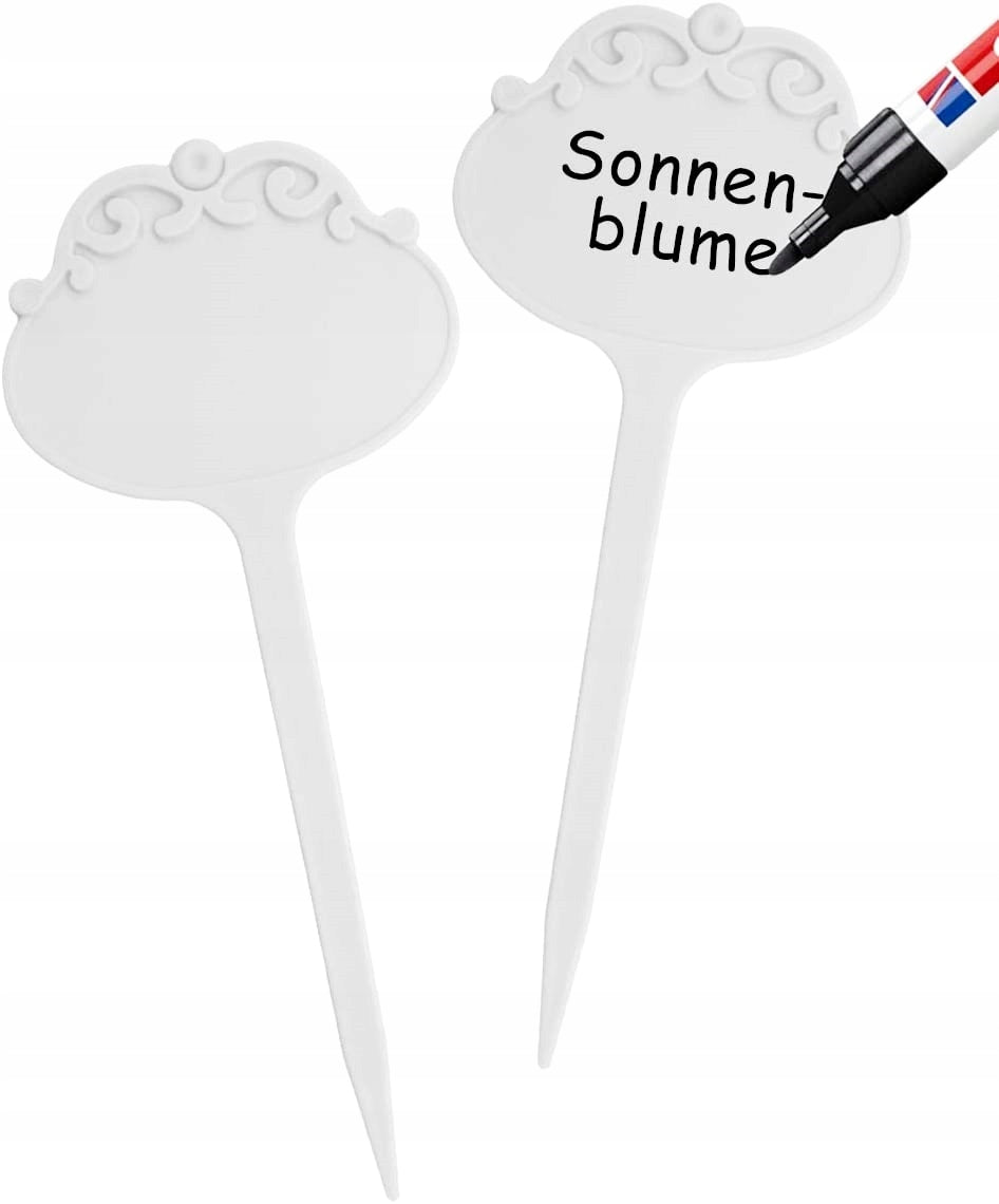 Label Plates Plant Description Tags Color white