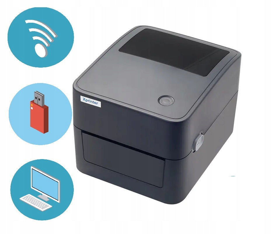 Label printer Xprinter WiFi LAN USB - print from several computers to 1 printer