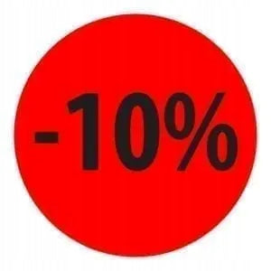 Label sticker 20mm / 880pcs Promotion Discount Sale -10%