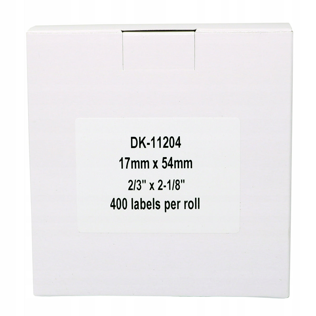 Label stickers for Brother QL 54x17mm DK-11204