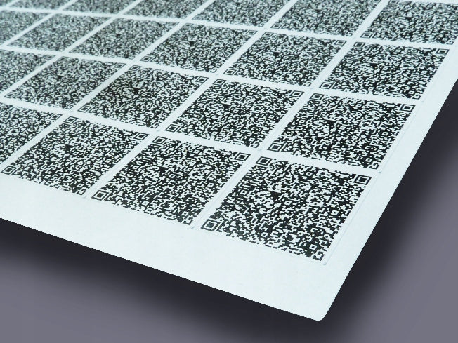 Labels 40x40 with COLORFUL sticker print