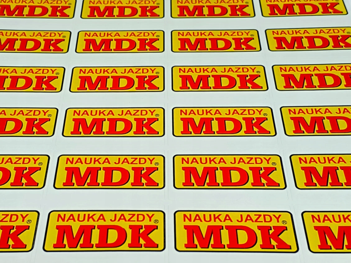 Labels 50x30 with COLORFUL sticker print /600