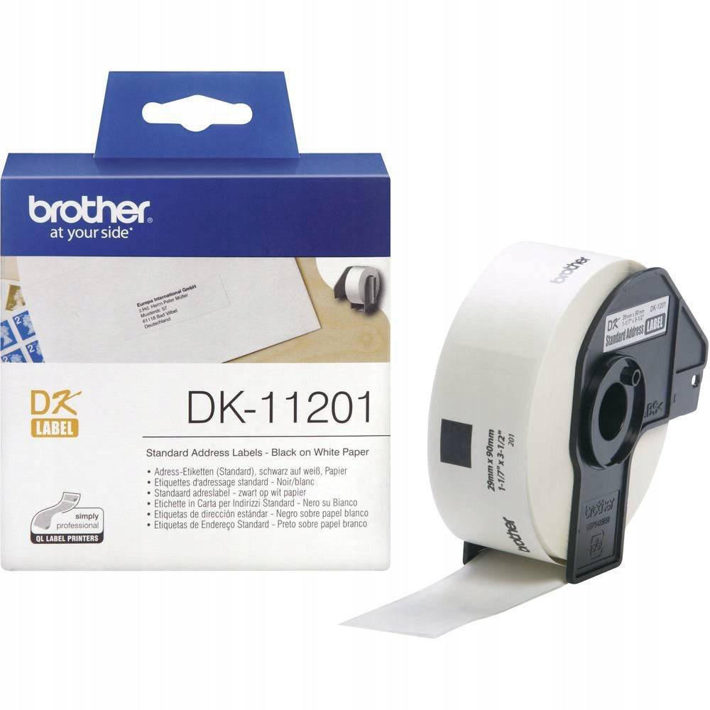 Labels Brother DK-11201 29x90mm QL700 QL800 QL810w QL820nwb QL1100 Packaging status original