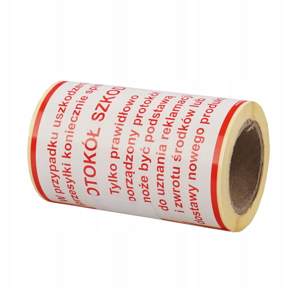Labels Shipping stickers Complaint Damage Protocol 100 pieces Brand MD Labels
