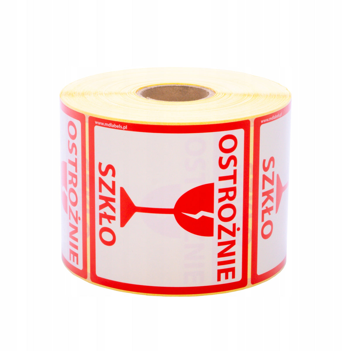 Labels Shipping stickers for packages Carefully Glass ATTENTION 1000 PCS Manufacturer code P-98-98-1000-SZKŁO