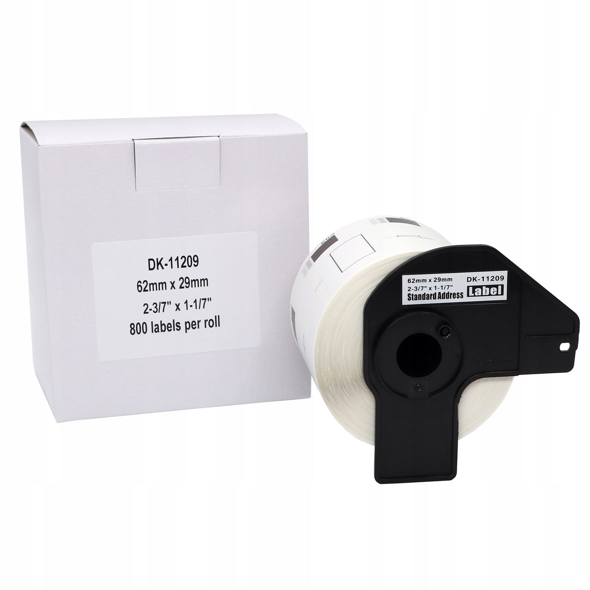 Labels Specmark for Brother QL 62x29 DK-11209 800pcs Packaging status original