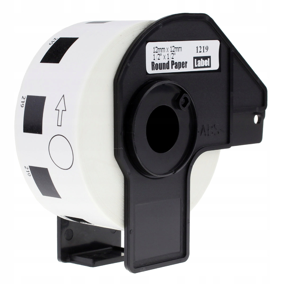 Labels Specmark for Brother QL DK-11219 fi 12mm round 1200 pcs
