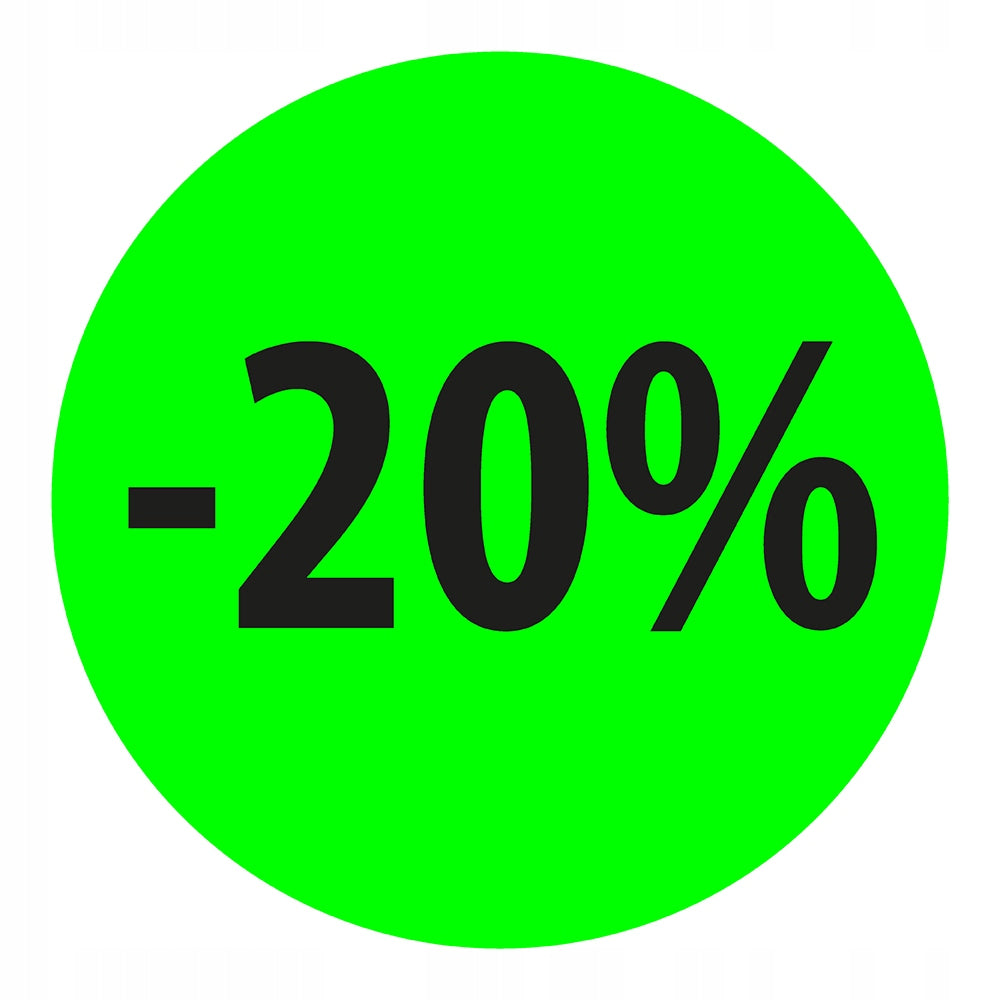 Labels Stickers 20mm (880pcs) "Discount -20%