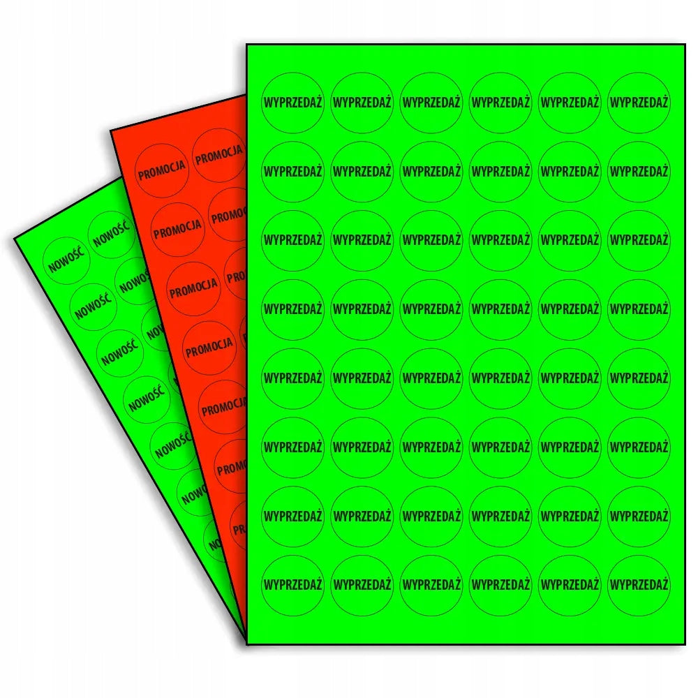 Labels Stickers 20mm (880pcs) "Sale" Brand Print&Stick