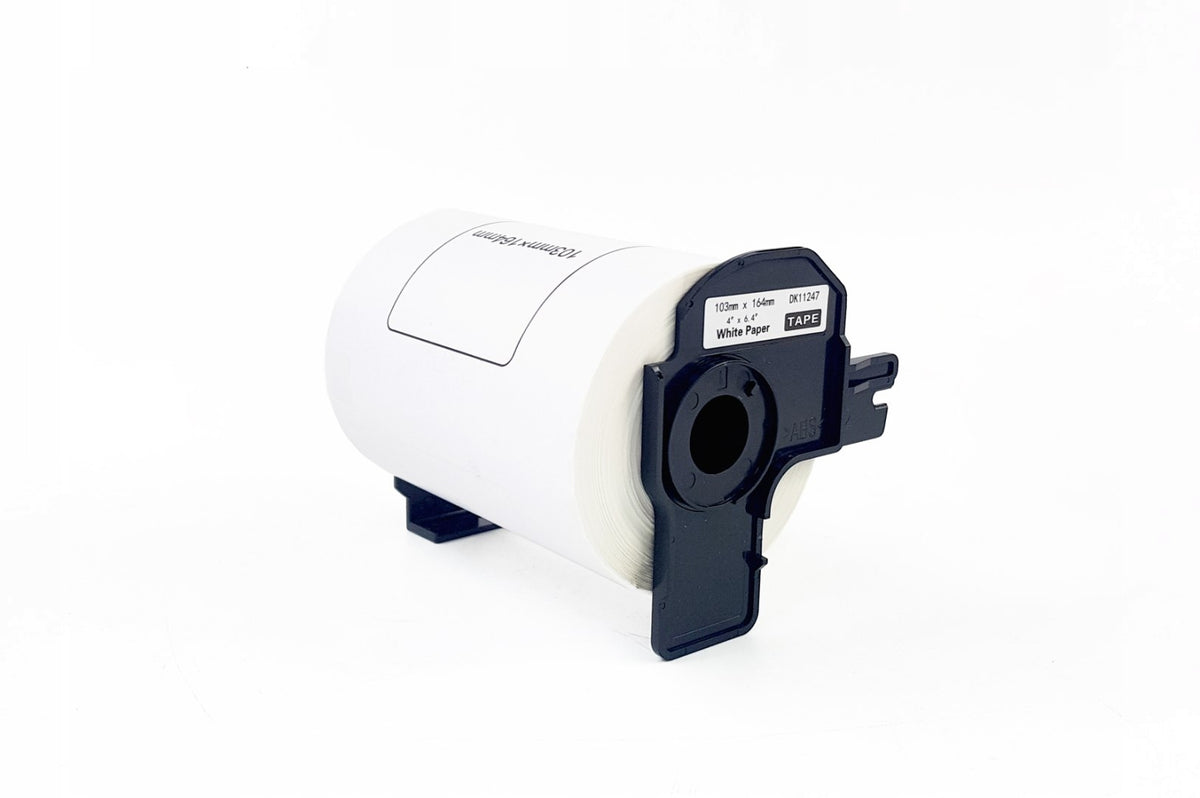 Labels for Brother DK-11247 White Courier Labels for Brother103x164
